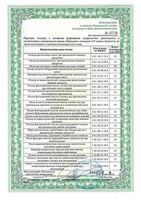 Сертификат Жироуловитель Термит 1,0-80